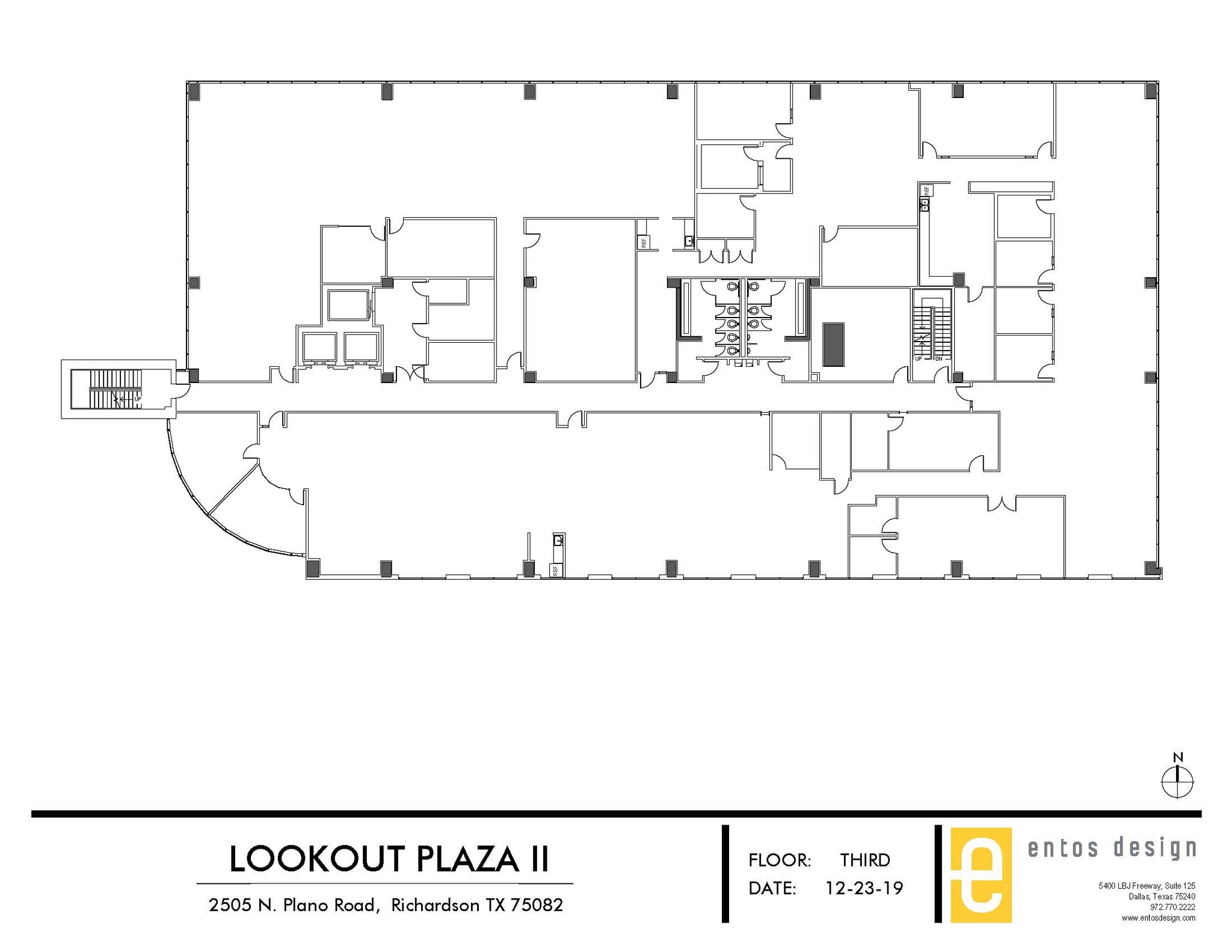 2505 N Plano Rd, Richardson, TX for lease Floor Plan- Image 1 of 1