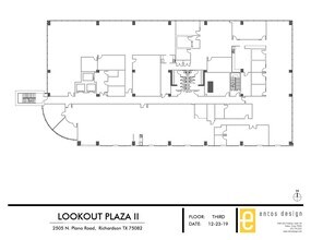 2505 N Plano Rd, Richardson, TX for lease Floor Plan- Image 1 of 1