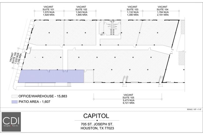 More details for 3901 Capitol St, Houston, TX - Flex, Industrial for Lease