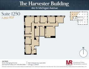 180 N Michigan Ave, Chicago, IL à louer Plan d’étage- Image 1 de 1