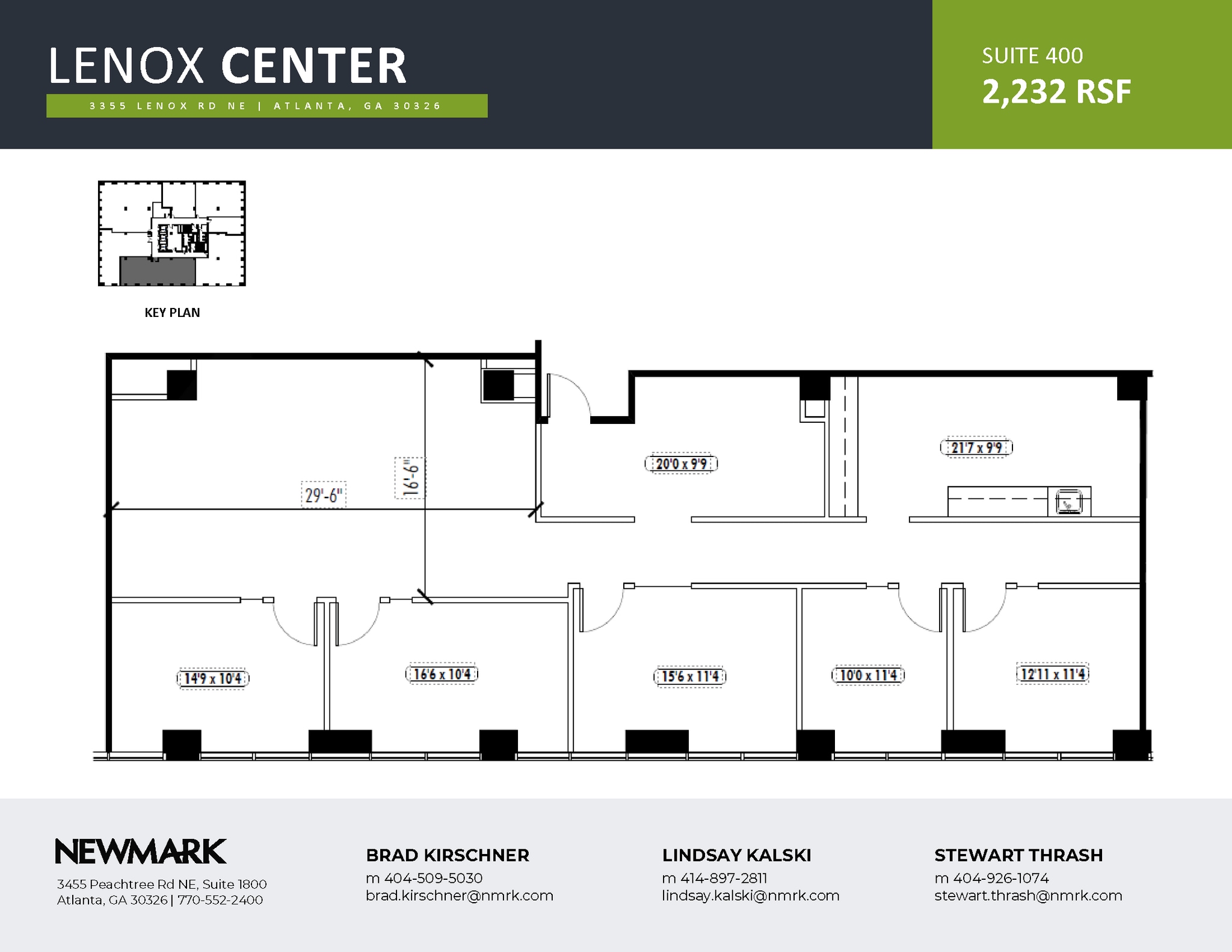 3355 Lenox Rd NE, Atlanta, GA for lease Floor Plan- Image 1 of 1