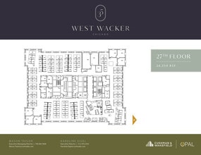 35 W Wacker Dr, Chicago, IL à louer Plan d’étage- Image 1 de 1