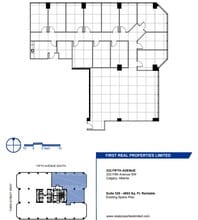 333 5th Ave SW, Calgary, AB for lease Floor Plan- Image 1 of 1