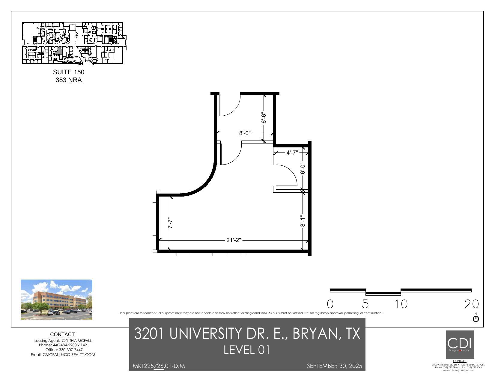 3201 University Dr E, Bryan, TX for lease Floor Plan- Image 1 of 1