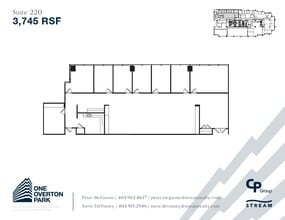 3625 Cumberland Blvd SE, Atlanta, GA à louer Plan d’étage- Image 1 de 1