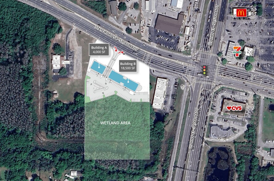 21048 State Road 54, Lutz, FL à vendre - Plan de site - Image 2 de 3