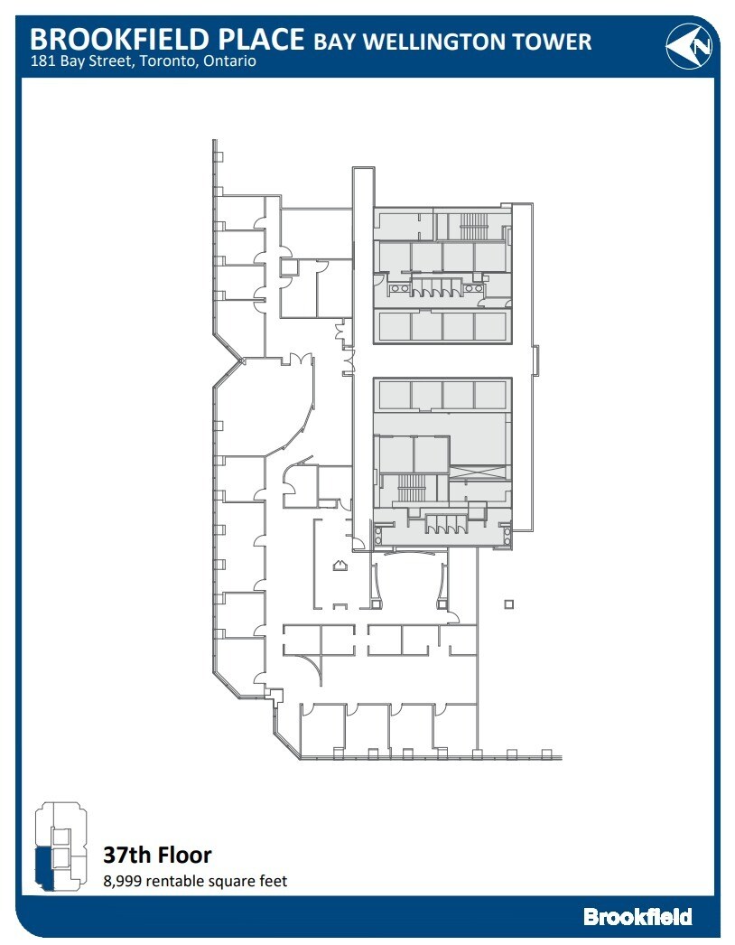 181 Bay St, Toronto, ON for lease Floor Plan- Image 1 of 1