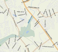 8616-8620 Monroe Rd, Charlotte, NC - AERIAL  map view