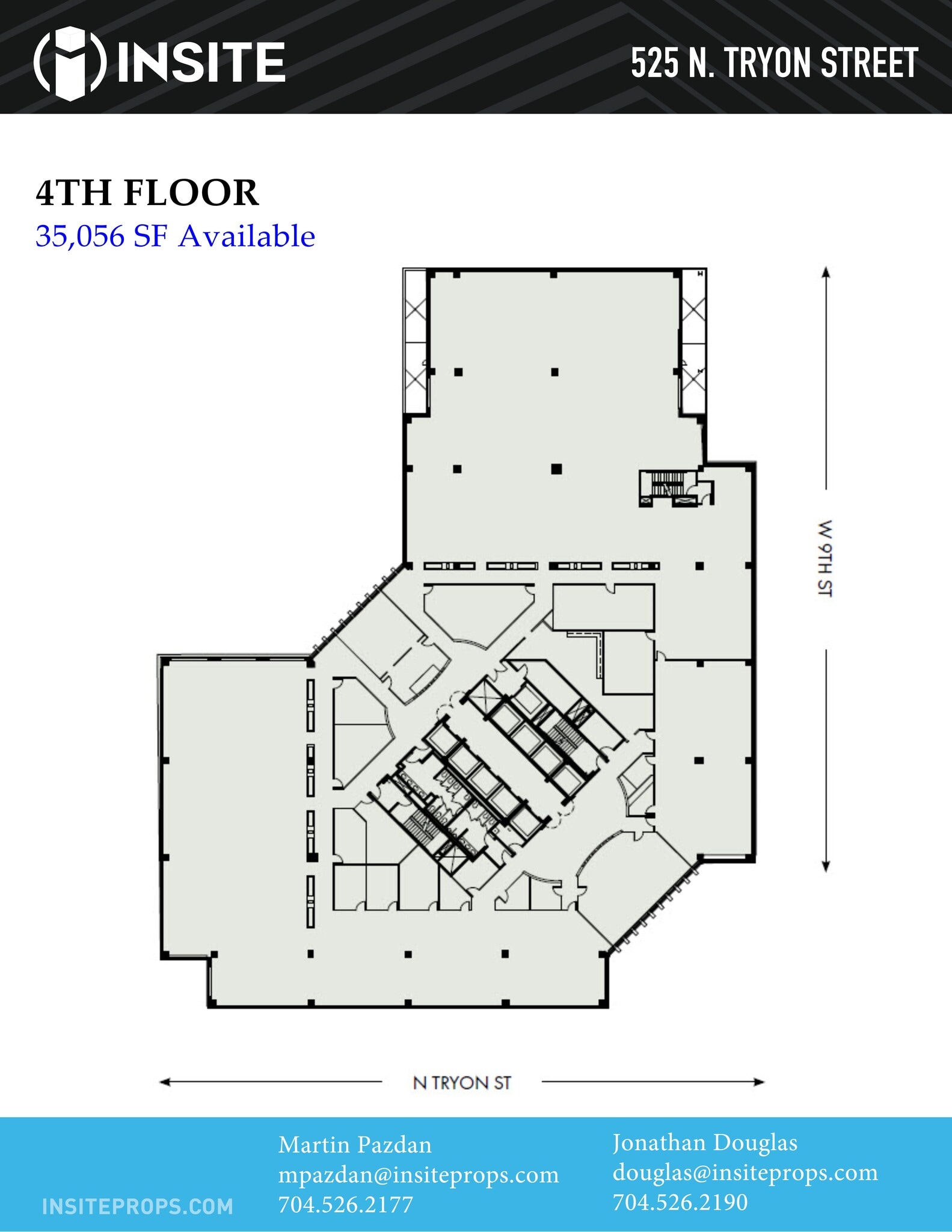 525 N Tryon St, Charlotte, NC for lease Site Plan- Image 1 of 1