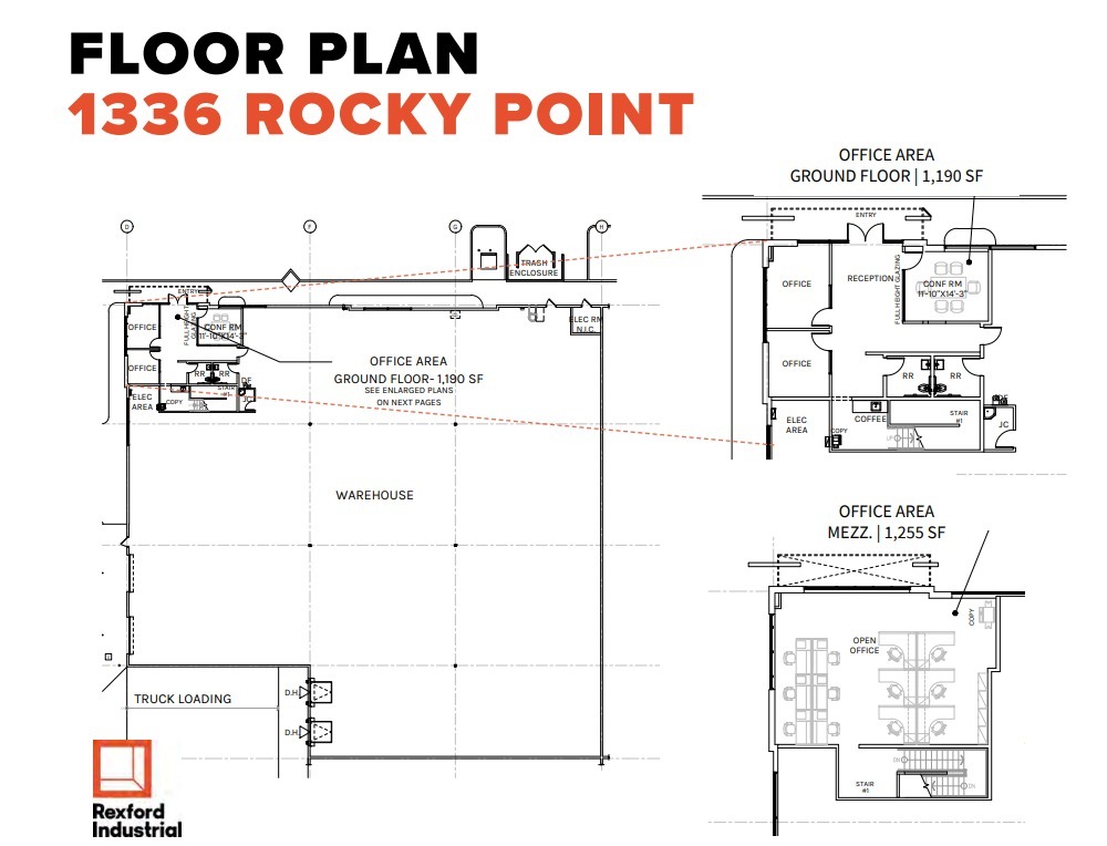 1332 Rocky Point Dr, Oceanside, CA à louer Plan d’étage- Image 1 de 1