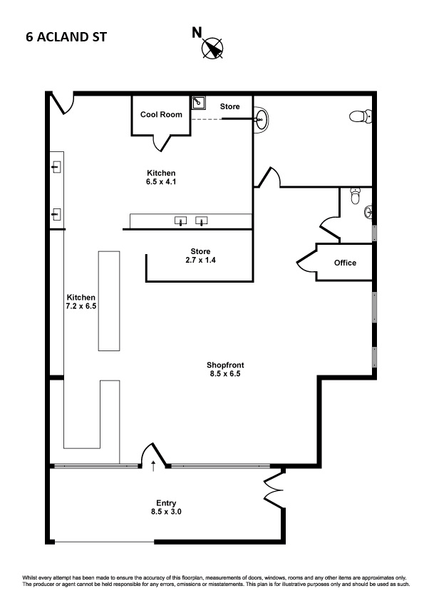 2-6 Acland St, St Kilda, VIC 3182 - Unité 6 - - Plan d’étage - Image 1 of 4
