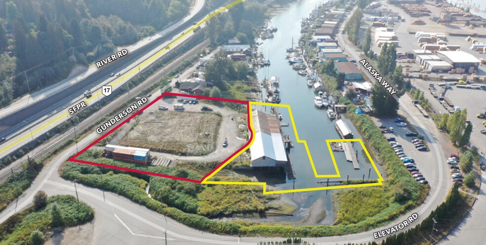 9569 Gunderson Rd, Delta, BC à louer - Aérien - Image 2 de 10