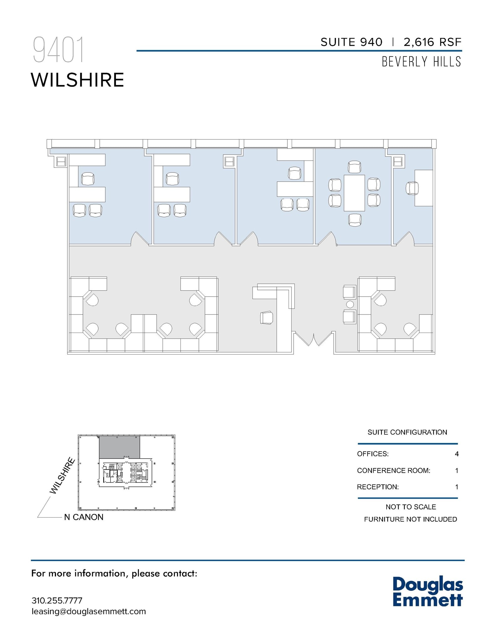 9401 Wilshire Blvd, Beverly Hills, CA for lease Floor Plan- Image 1 of 1