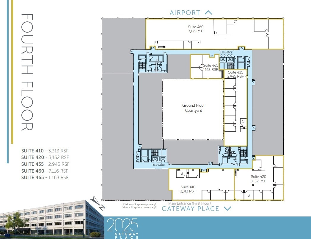 2025 Gateway Pl, San Jose, CA for lease Floor Plan- Image 1 of 1