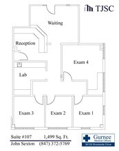 36100 N Brookside Dr, Gurnee, IL for lease Floor Plan- Image 1 of 1