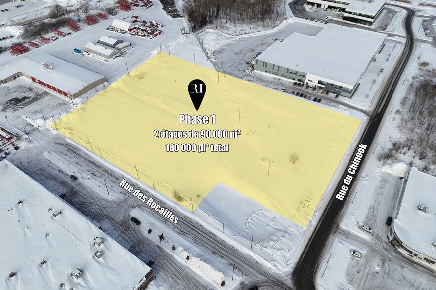 Rue Des Rocailles, Québec, QC for lease - Site Plan - Image 1 of 2