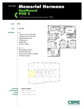 7737 Southwest Fwy, Houston, TX à louer Plan d’étage- Image 1 de 2