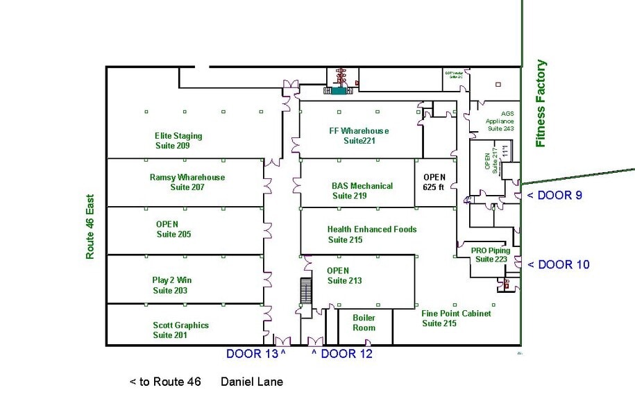 350 Route 46, Rockaway, NJ for lease - Floor Plan - Image 2 of 28