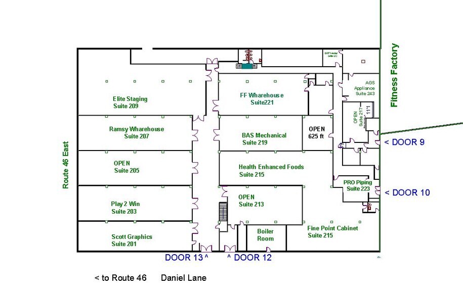 350 Route 46, Rockaway, NJ à louer - Plan d’étage - Image 2 de 28