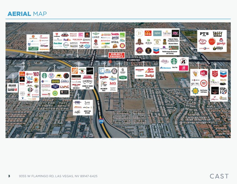 9355 W Flamingo Rd, Las Vegas, NV à louer - Photo du bâtiment - Image 3 de 6