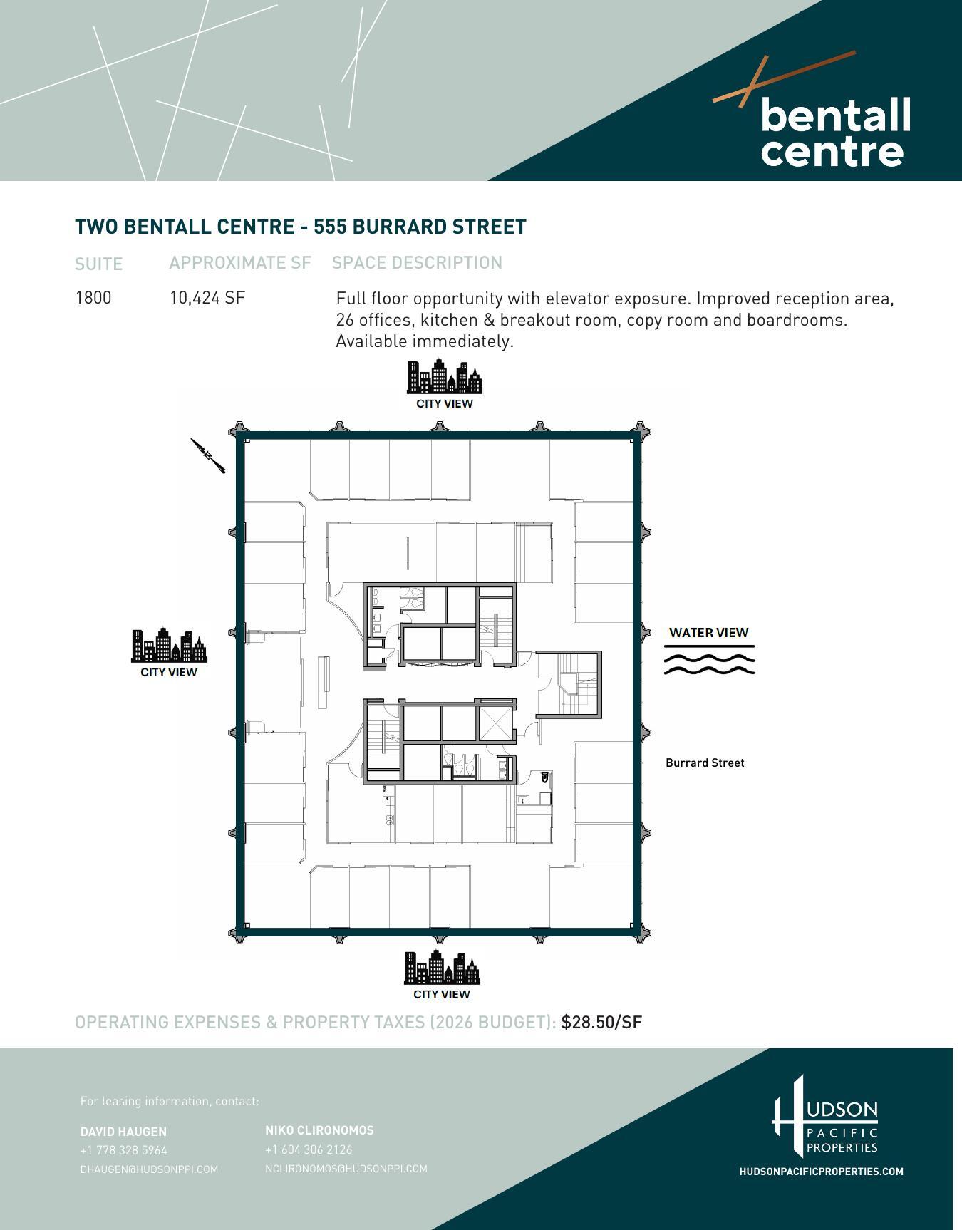 555 Burrard St, Vancouver, BC for lease Floor Plan- Image 1 of 1