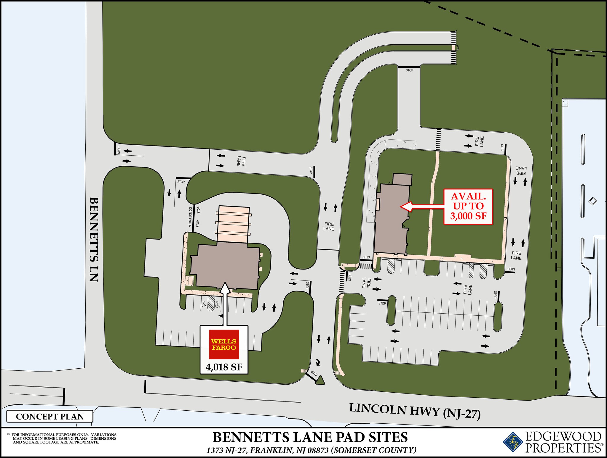 1373 NJ-27, Somerset, NJ for lease Site Plan- Image 1 of 1