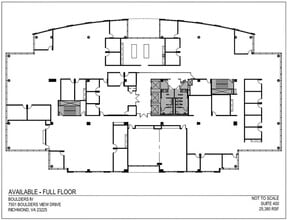 7501 Boulder View Dr, North Chesterfield, VA for lease Floor Plan- Image 1 of 18