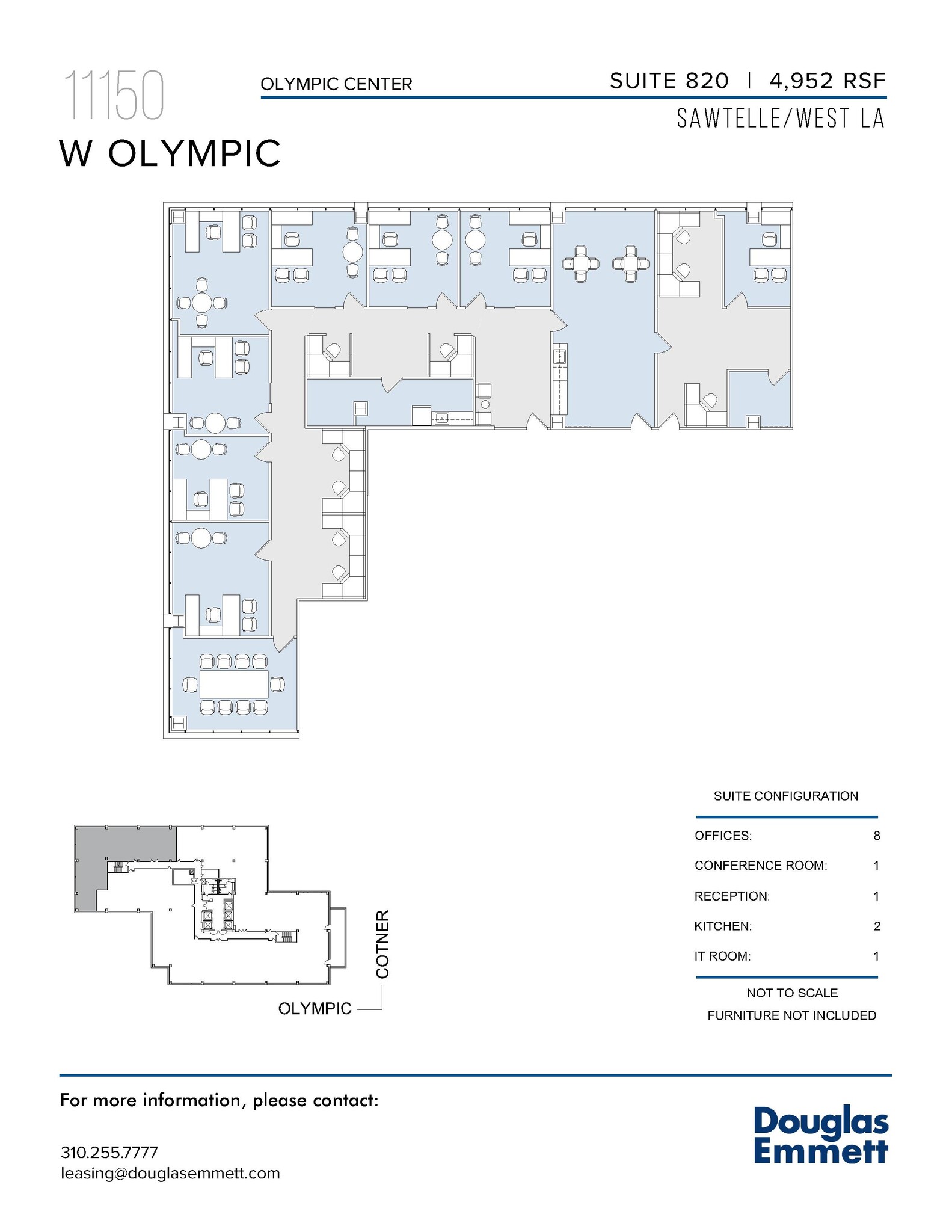 11150 W Olympic Blvd, Los Angeles, CA for lease Floor Plan- Image 1 of 1