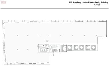 111 Broadway, New York, NY for lease Floor Plan- Image 1 of 1