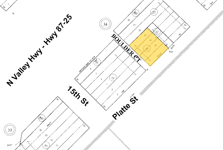 1535-1541 Platte St, Denver, CO à louer - Plan cadastral - Image 2 de 21