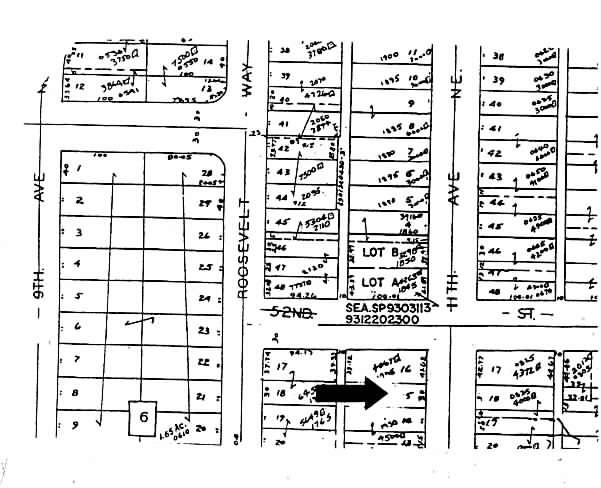 5043 11th Ave NE, Seattle, WA à vendre - Plan cadastral - Image 2 de 4
