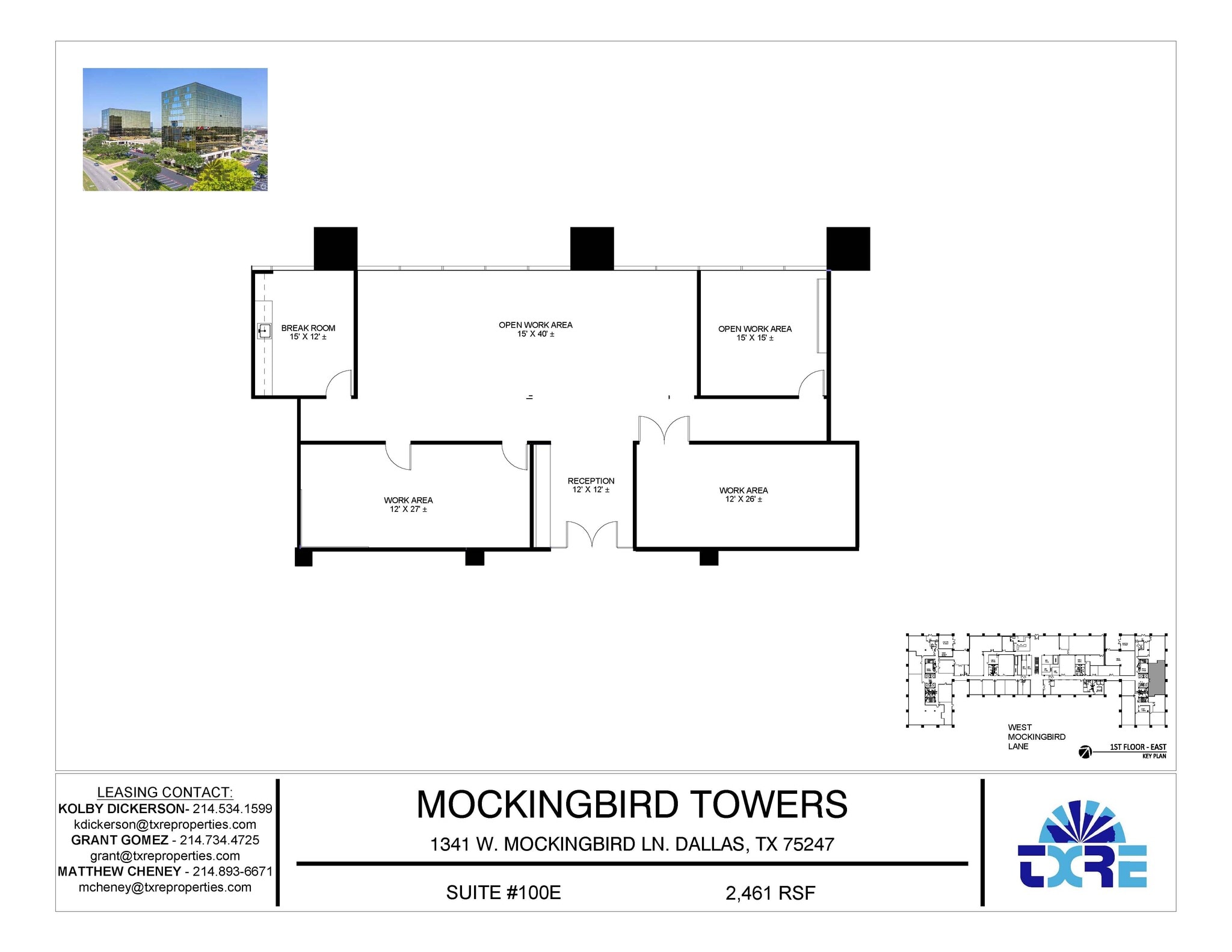 1341 W Mockingbird Ln, Dallas, TX for lease Floor Plan- Image 1 of 1