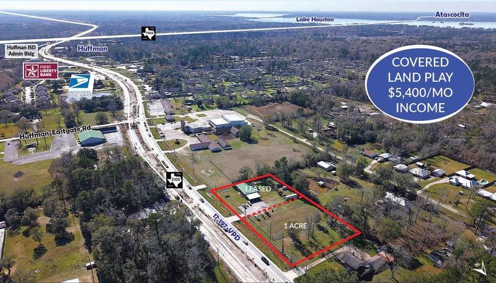 25419 FM 2100 Rd, Huffman, TX for sale - Primary Photo - Image 1 of 5