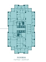 951 E Byrd St, Richmond, VA à louer Plan d’étage- Image 1 de 1