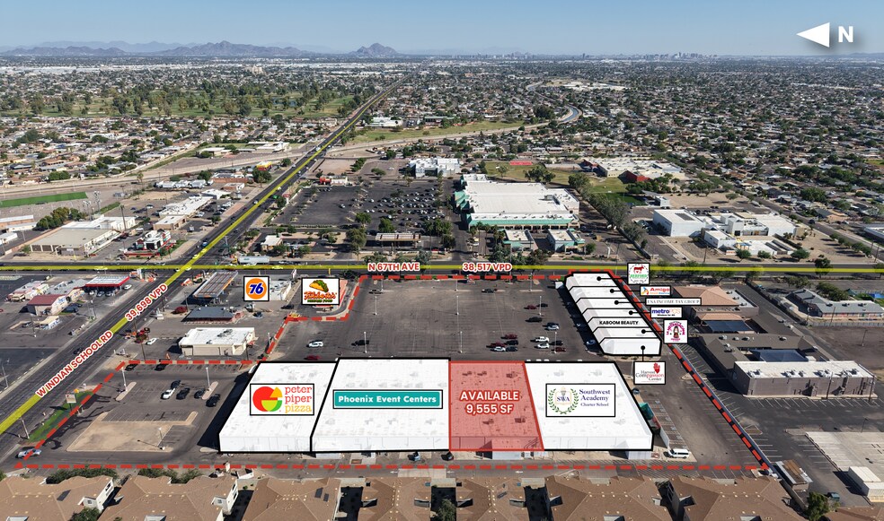 4002-4024 N 67th Ave, Phoenix, AZ à louer - Photo du bâtiment - Image 2 de 2
