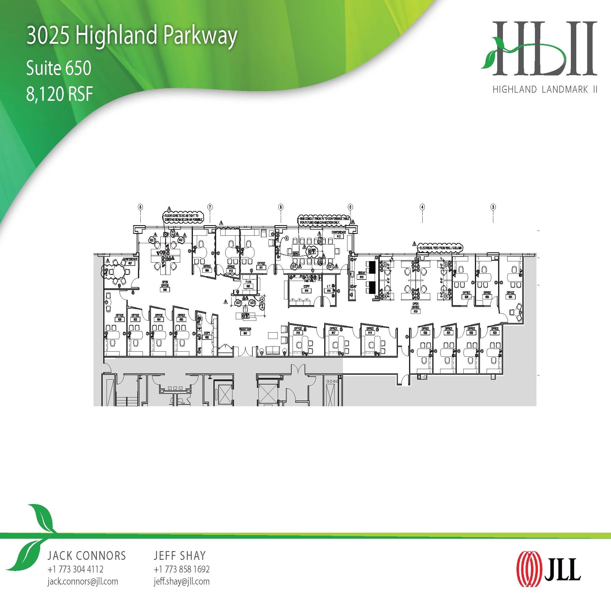 3025 Highland Pky, Downers Grove, IL for lease Floor Plan- Image 1 of 1