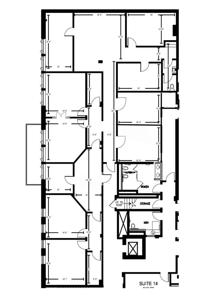 6040 Camp Bowie Blvd, Fort Worth, TX for lease Floor Plan- Image 1 of 1