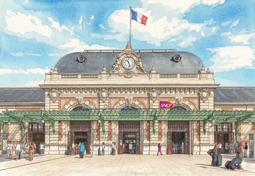 Commerce de détail dans Nice à vendre - Photo du bâtiment - Image 3 de 3