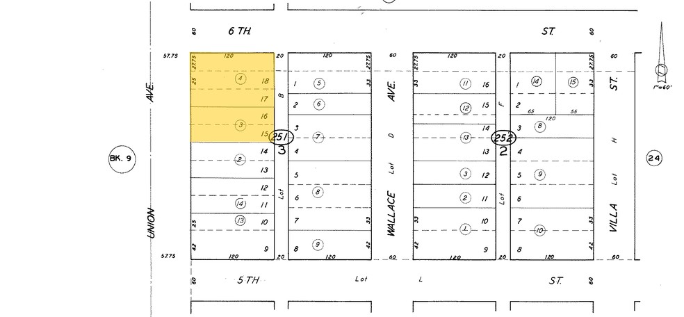 518-530 Union Ave, Bakersfield, CA à louer - Plan cadastral - Image 2 de 24