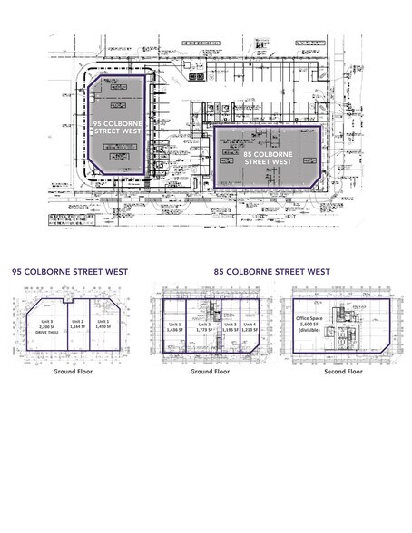 85 Colborne, Brantford, ON à louer - Plan de site - Image 2 de 2