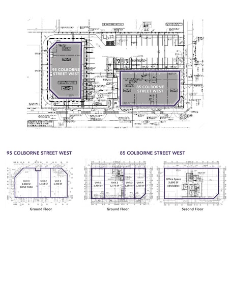 85 Colborne, Brantford, ON for lease - Site Plan - Image 2 of 2