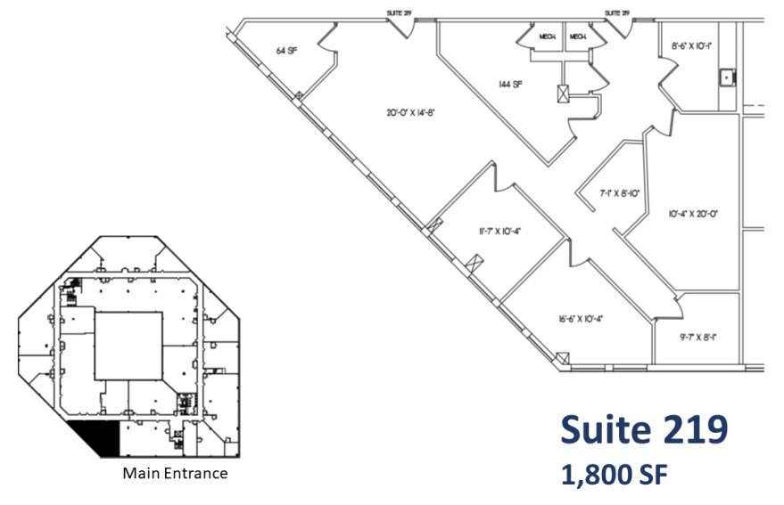 1700 Reisterstown Rd, Pikesville, MD à louer Plan d  tage- Image 1 de 1