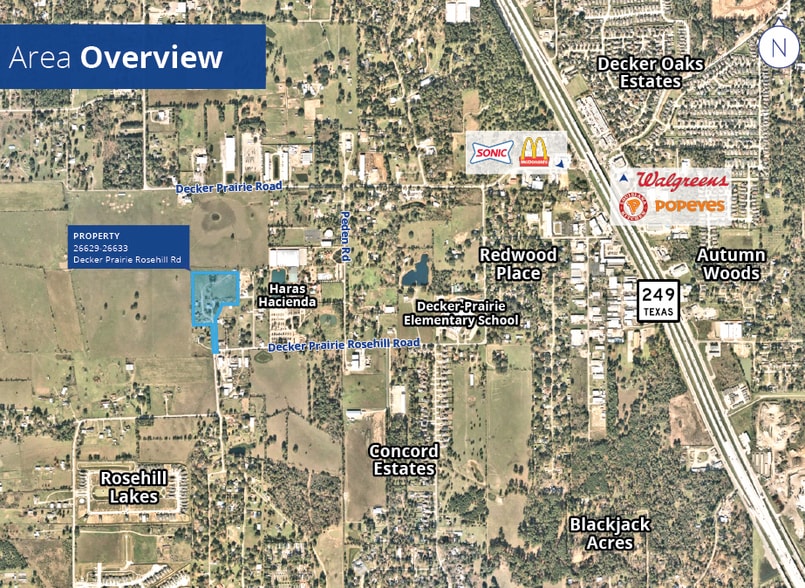 26629-26633 Decker Prairie Rosehl Rd, Magnolia, TX for sale - Building Photo - Image 2 of 4