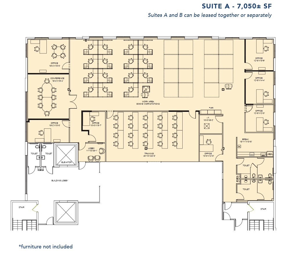 101 Commerce St, Lake Mary, FL for lease Floor Plan- Image 1 of 1