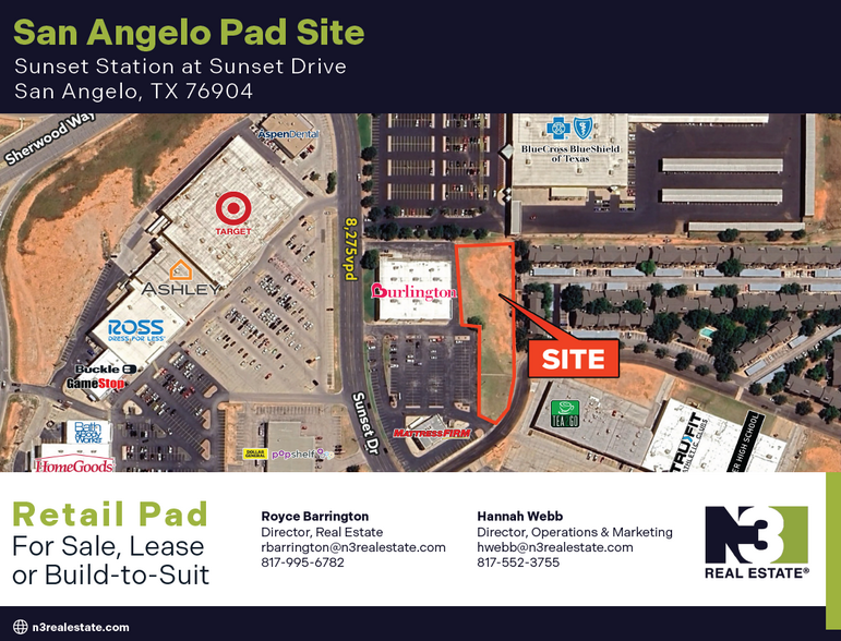 4238 Sunset Dr, San Angelo, TX for lease - Building Photo - Image 1 of 6