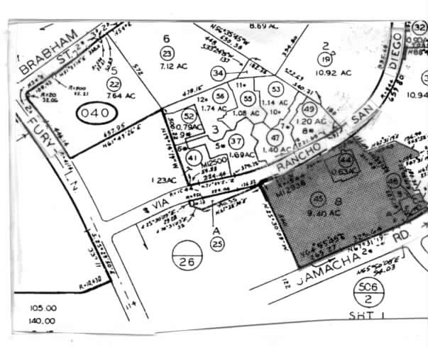 2514-2522 Jamacha Rd, El Cajon, CA for sale - Plat Map - Image 1 of 1