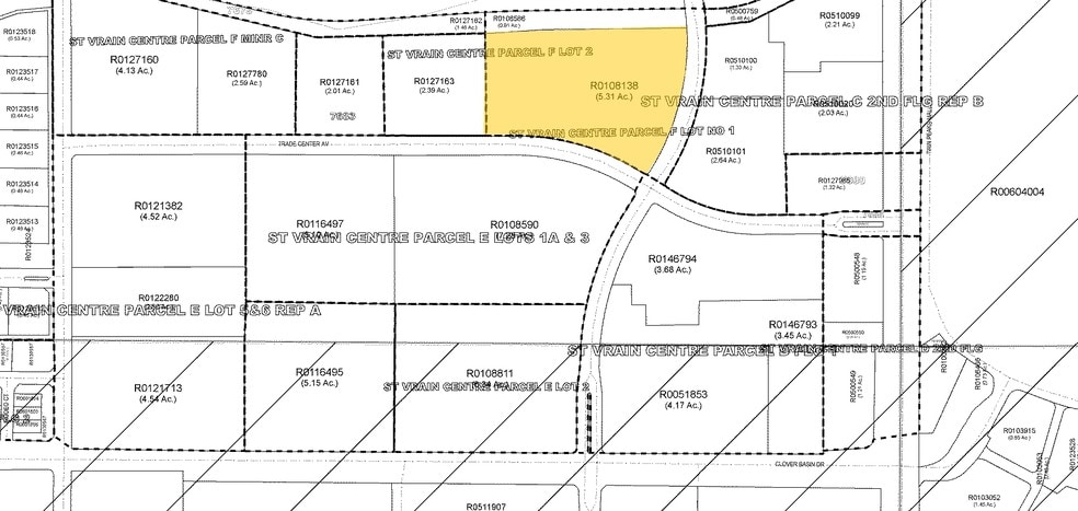 2410 Trade Centre Ave, Longmont, CO for lease - Plat Map - Image 2 of 4