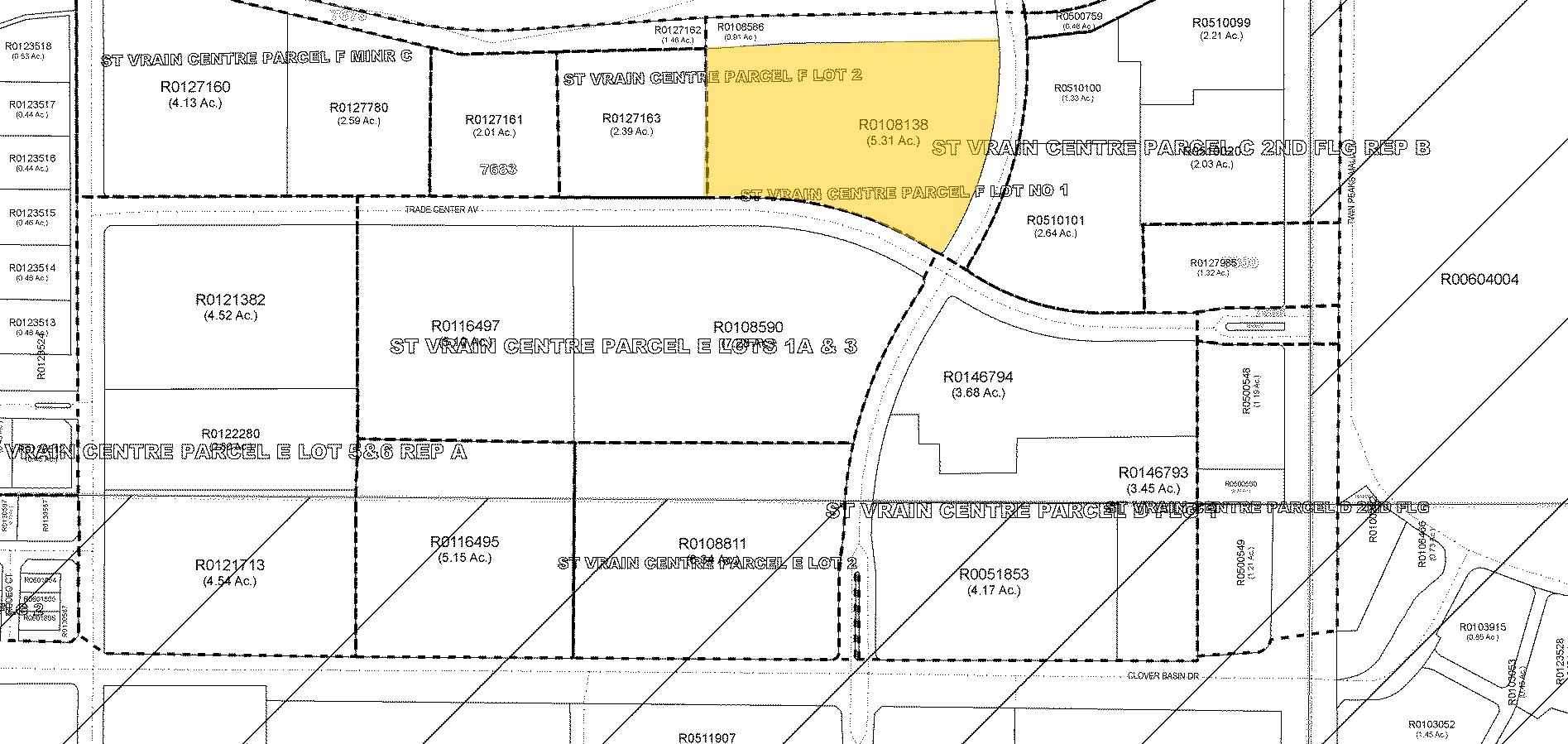 2410 Trade Centre Ave, Longmont, CO for lease Plat Map- Image 1 of 5