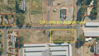 11 Bristlecone Dr, Montrose, CO - AERIAL map view