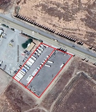 1075 W Elm Ave, Coalinga, CA - Aérien  Vue de la carte